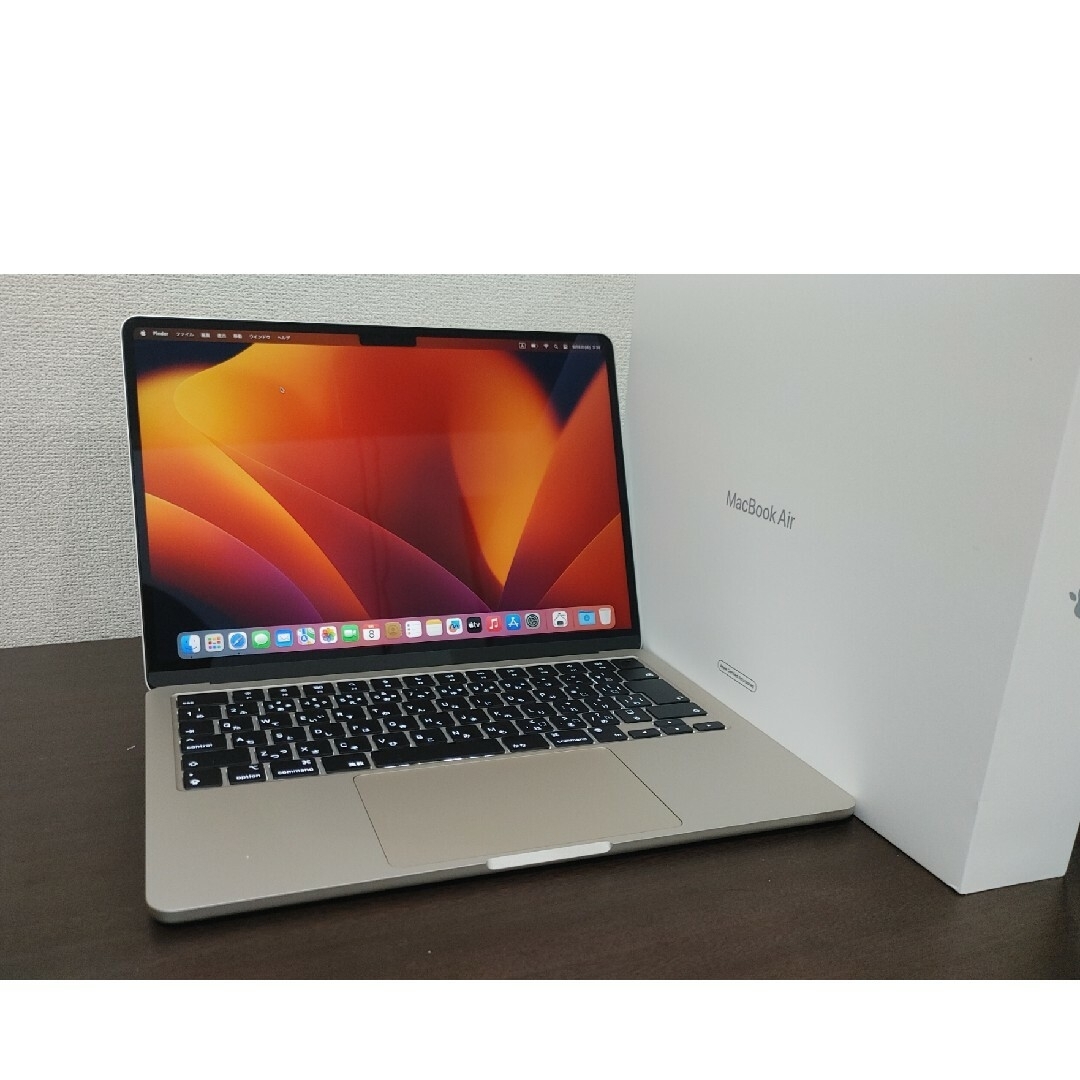 macbook air 2022　M2/16gb/512gb