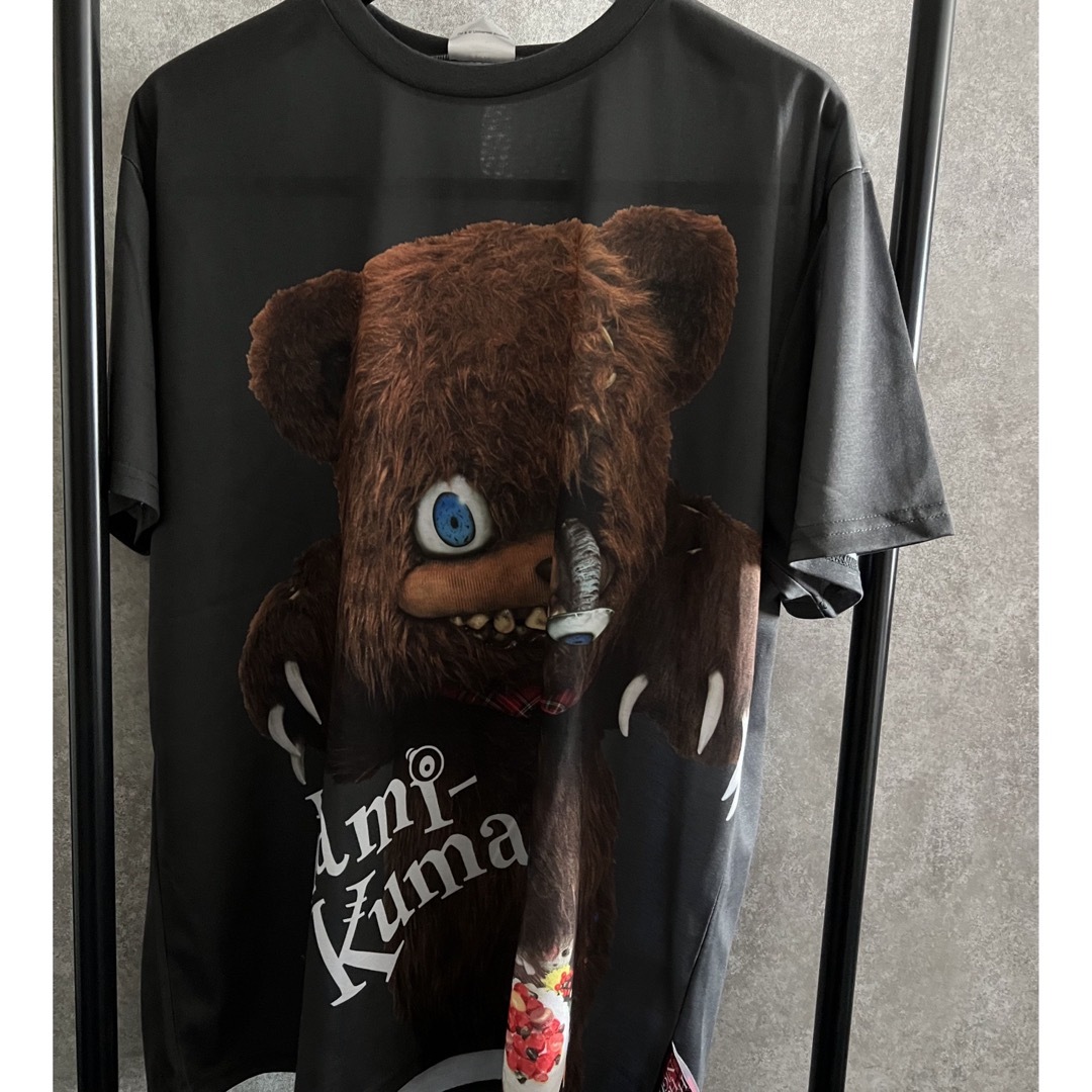 【オマケ付き】ハミクマ Tシャツ USJ ユニバ 赤ステッカー