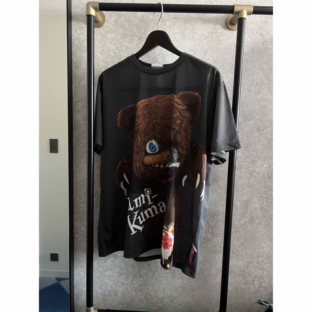 【オマケ付き】ハミクマ Tシャツ USJ ユニバ 赤ステッカー