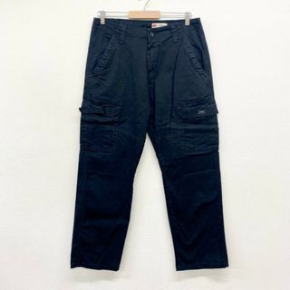 ラングラー(Wrangler)のWrangler ラングラー カーゴパンツ W32 L29.5 ブラック RELAXED FIT 【中古】(スラックス/スーツパンツ)