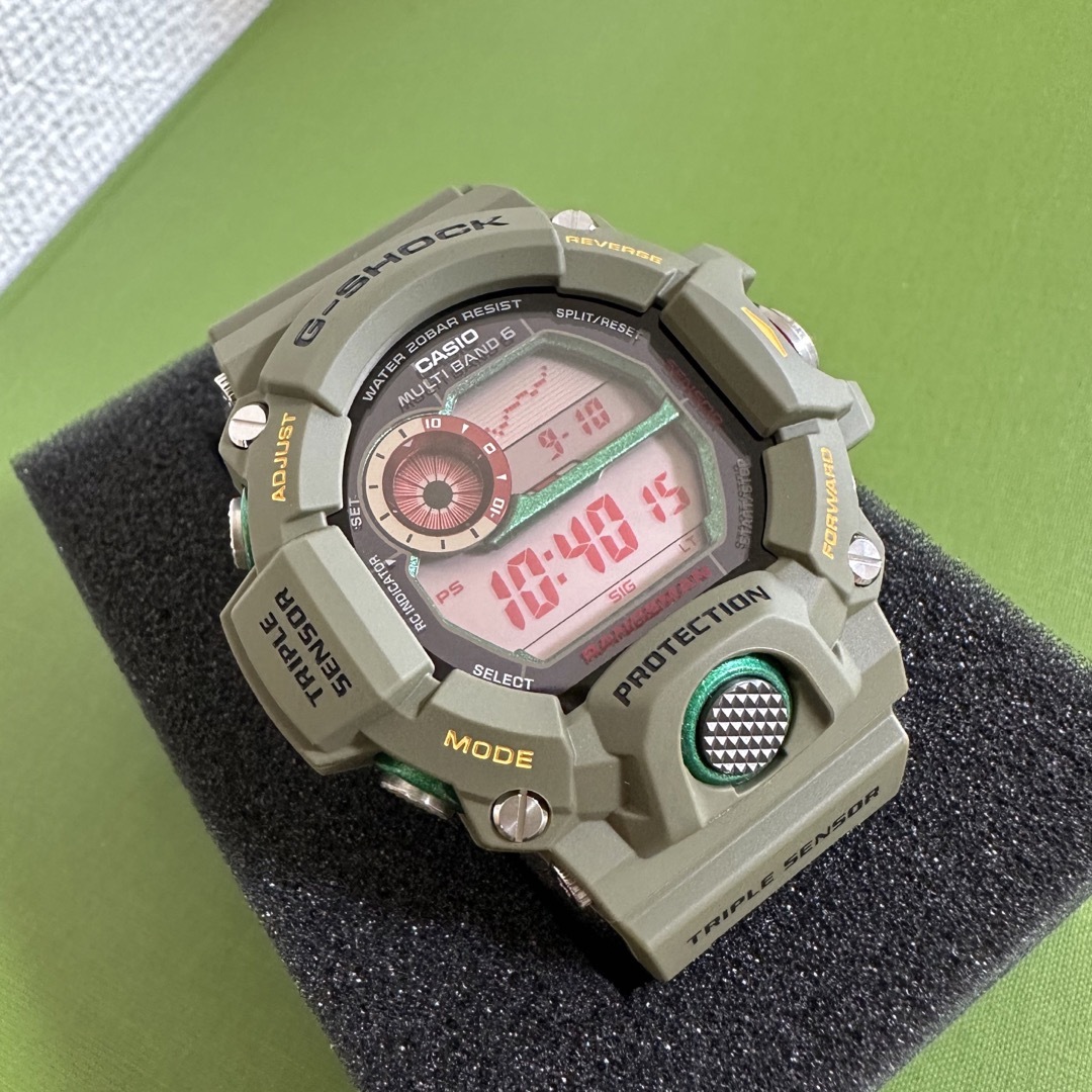 G-SHOCK - G-SHOCKレンジマンGW-9400Jカーキの+imagenytextiles.com