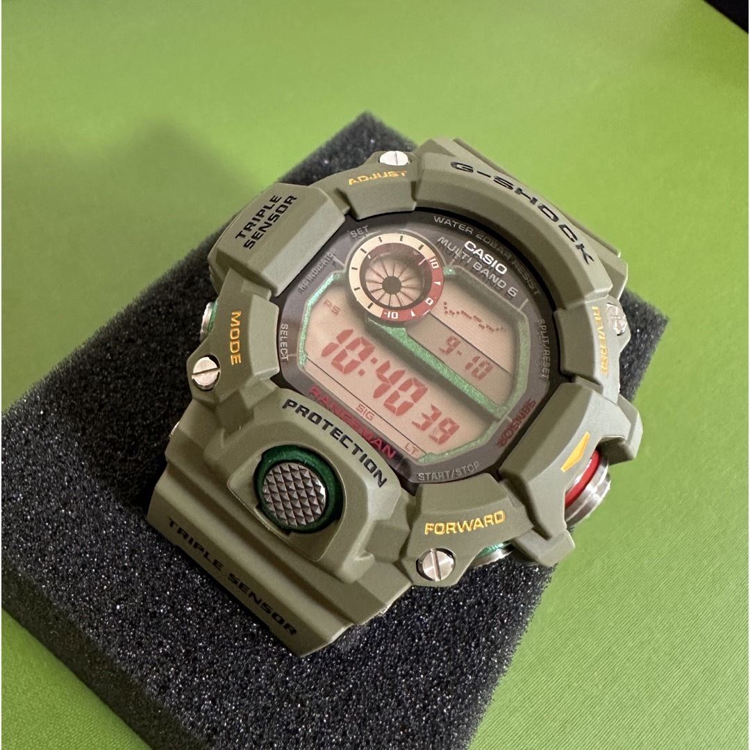 G SHOCK   G SHOCKレンジマンGWJカーキの通販 by ふぅ｜ジー