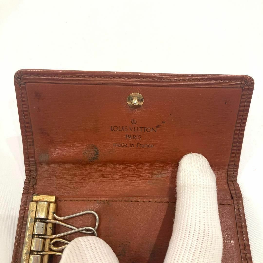 LOUIS VUITTON ルイヴィトン エピ キーケース 6連 ブラウン系