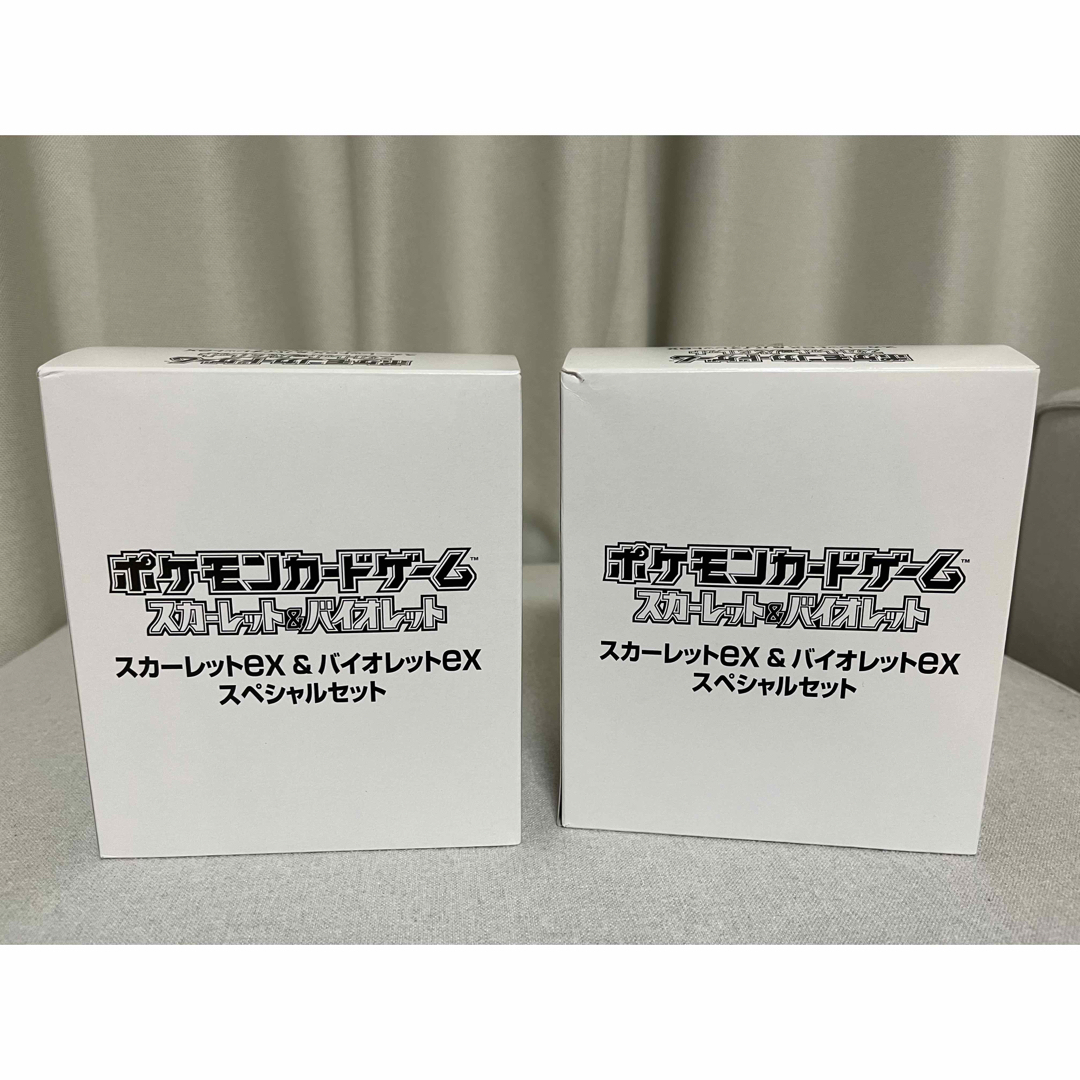 ポケモン - バイオレットex スカーレットex スペシャルセット ５個