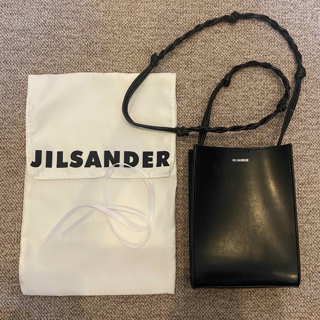 JIL SANDER ジルサンダー レザータングルSM ショルダーバッグ | フリマアプリ ラクマ