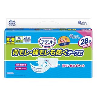 ダイオウセイシ(大王製紙)の大人用紙おむつ 大王製紙 アテント テープ式 Ｍサイズ◇28枚入(日用品/生活雑貨)