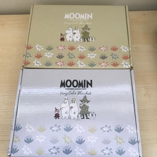 ムーミン(MOOMIN)のムーミン　めちゃ冷えタオルケット　2点セット(キャラクターグッズ)