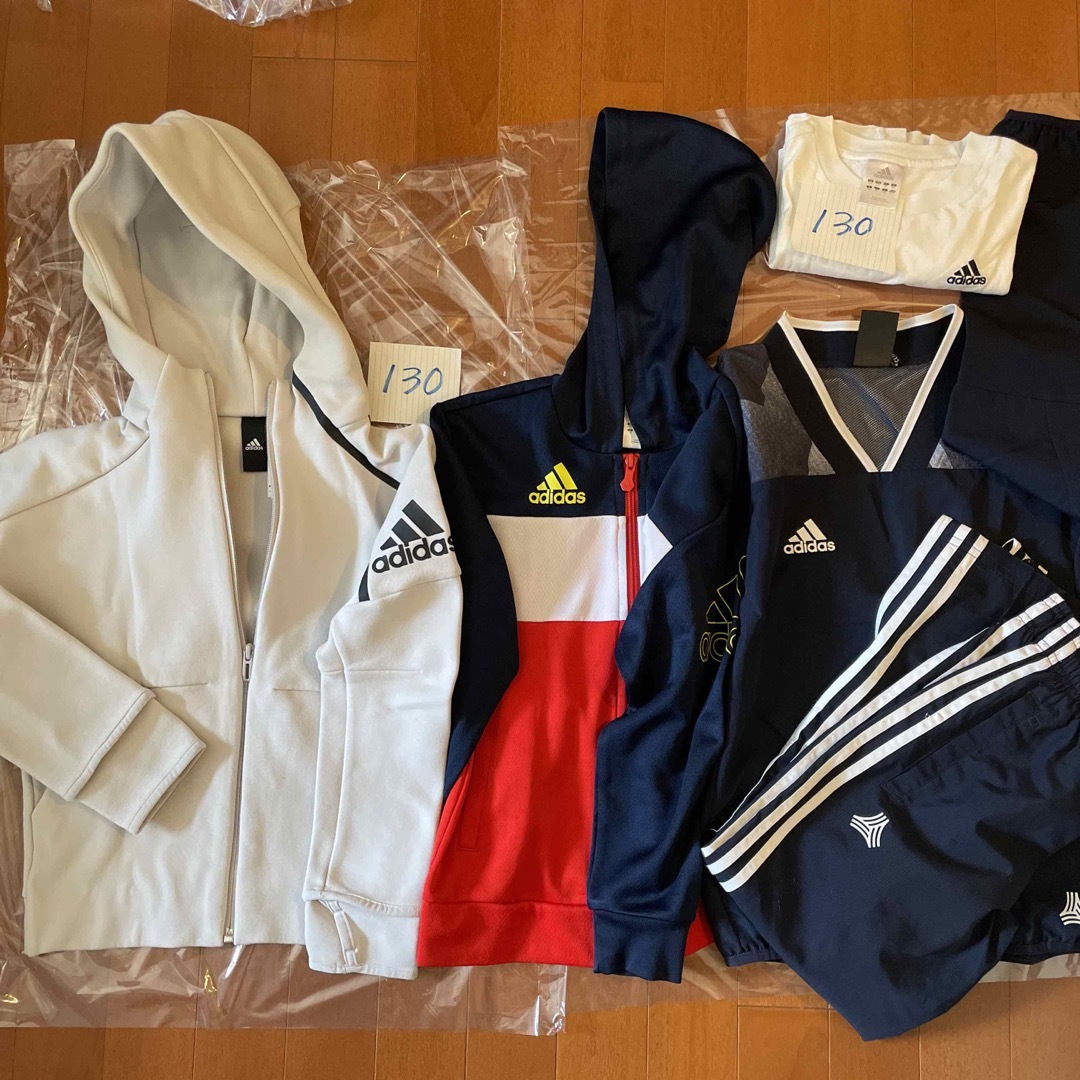 adidas ADIDAS アディダス 130 5枚セット 新品ありの通販 by ころころころりん｜アディダスならラクマ