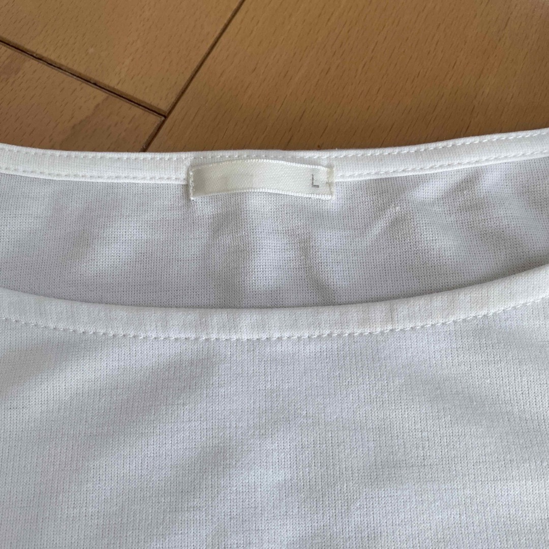 GU(ジーユー)のGU フリルトップス レディースのトップス(Tシャツ(半袖/袖なし))の商品写真