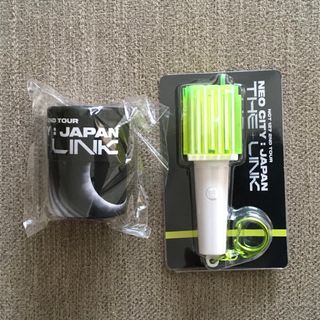 NCT127 THE LINK ミニ　ペンライト　銀テ　セット　初回生産限定盤(K-POP/アジア)