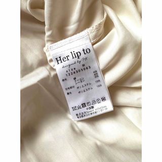 Her lip to - Nottingham Lace Long Dressの通販 by shop ...