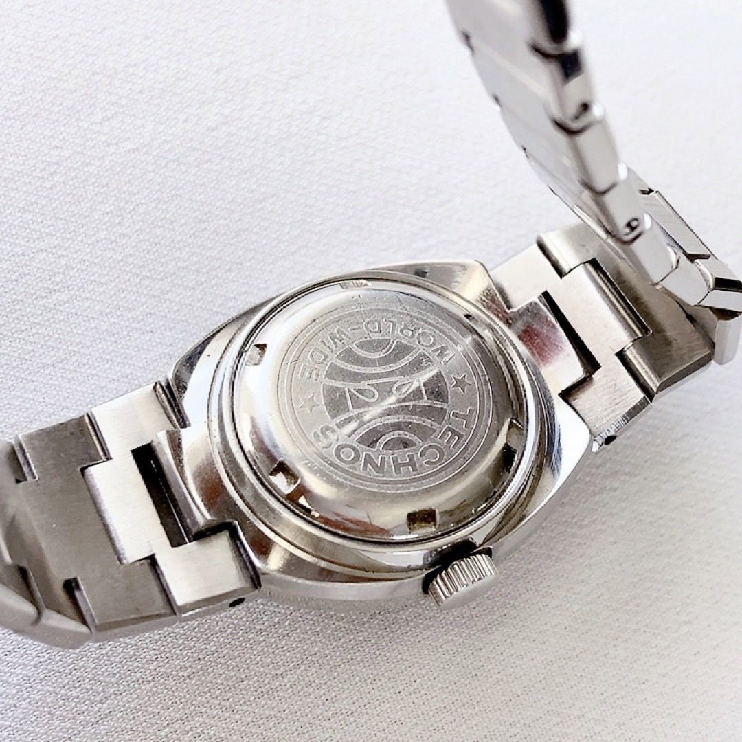 TECHNOS(テクノス)のTECHNOS レディース自動巻き／手巻き腕時計　稼動品 レディースのファッション小物(腕時計)の商品写真
