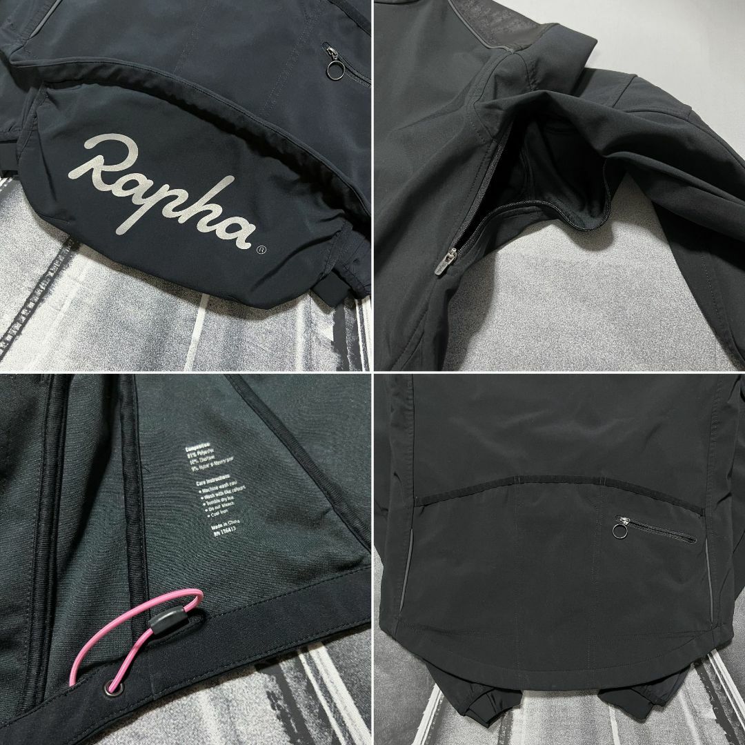 Rapha メンズ クラシック ソフトシェル ジャケット Sサイズ ブラック-