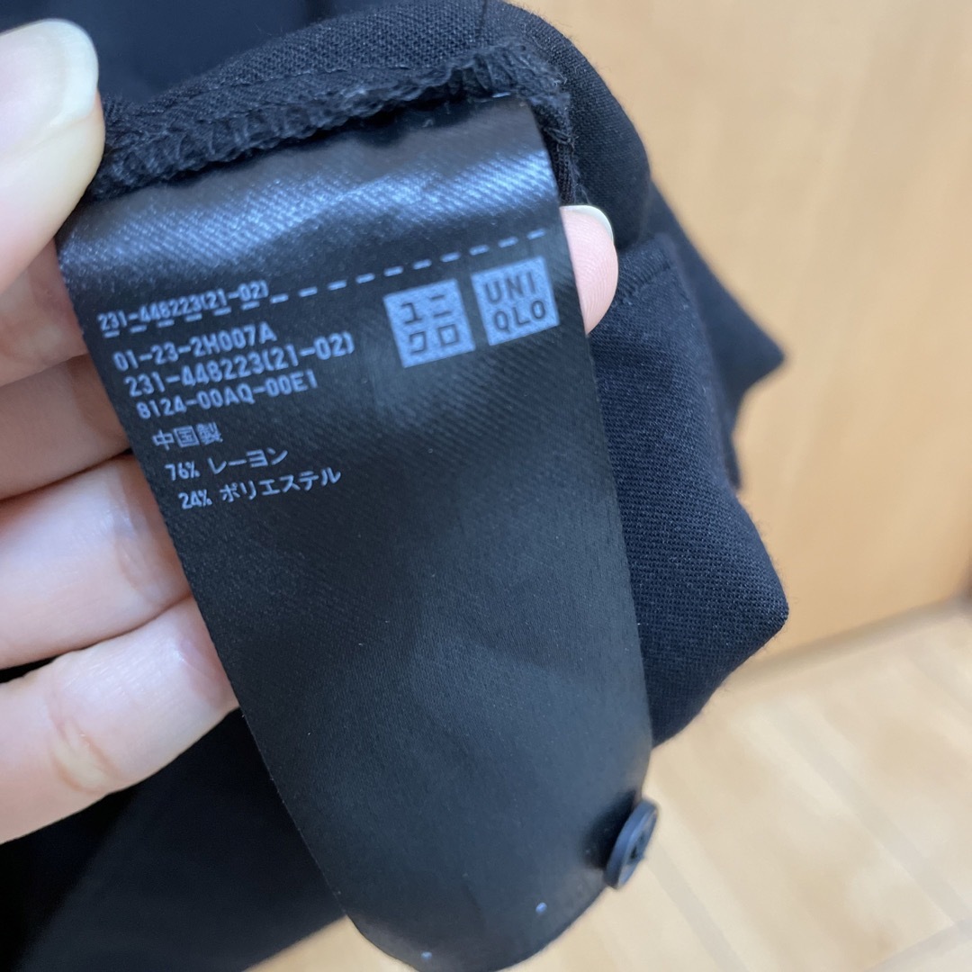 UNIQLO(ユニクロ)の【美品】UNIQLO ⭐︎ドルマンスリーブシャツ（7分袖） レディースのトップス(シャツ/ブラウス(長袖/七分))の商品写真