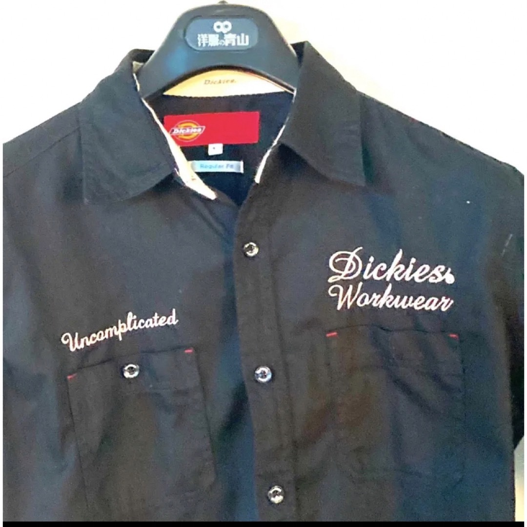 Dickies(ディッキーズ)の【綺麗中古品・送料込み】DICKIES黒シャツ メンズのトップス(シャツ)の商品写真