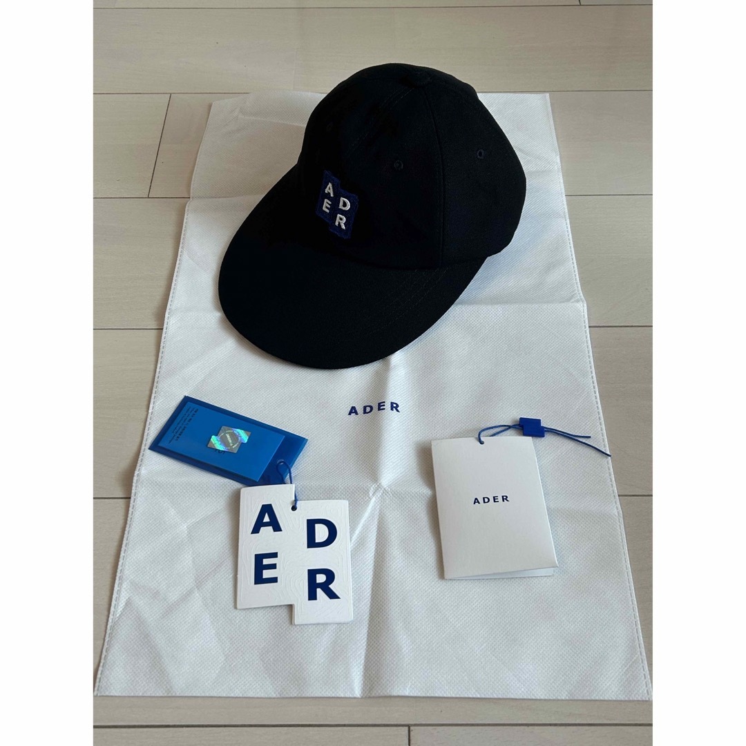 ADER error アダーエラー ロゴキャップ ブラック A1