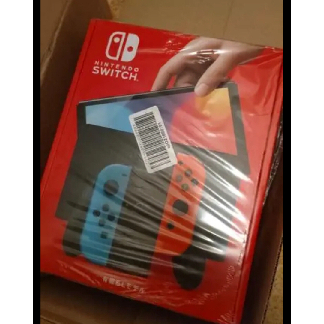 Nintendo Switch 有機ELモデル 新品未開封 エンタメ/ホビーのゲームソフト/ゲーム機本体(家庭用ゲーム機本体)の商品写真