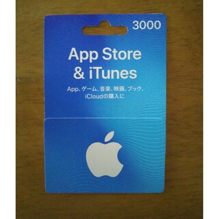 アップル(Apple)のApp Store&iTunes 3000(その他)