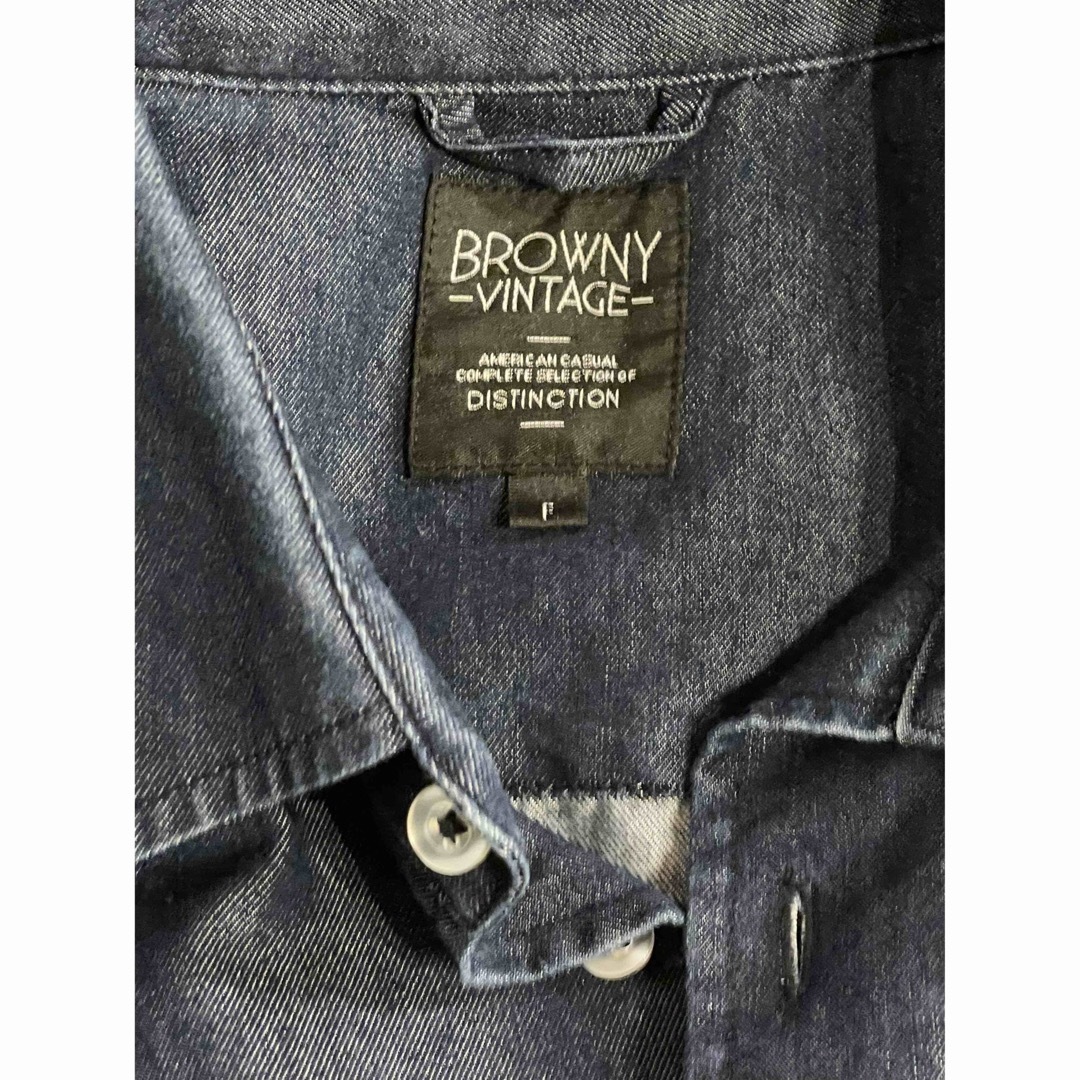 BROWNY(ブラウニー)のBROWNY オーバサイズデニムシャツ メンズのトップス(シャツ)の商品写真