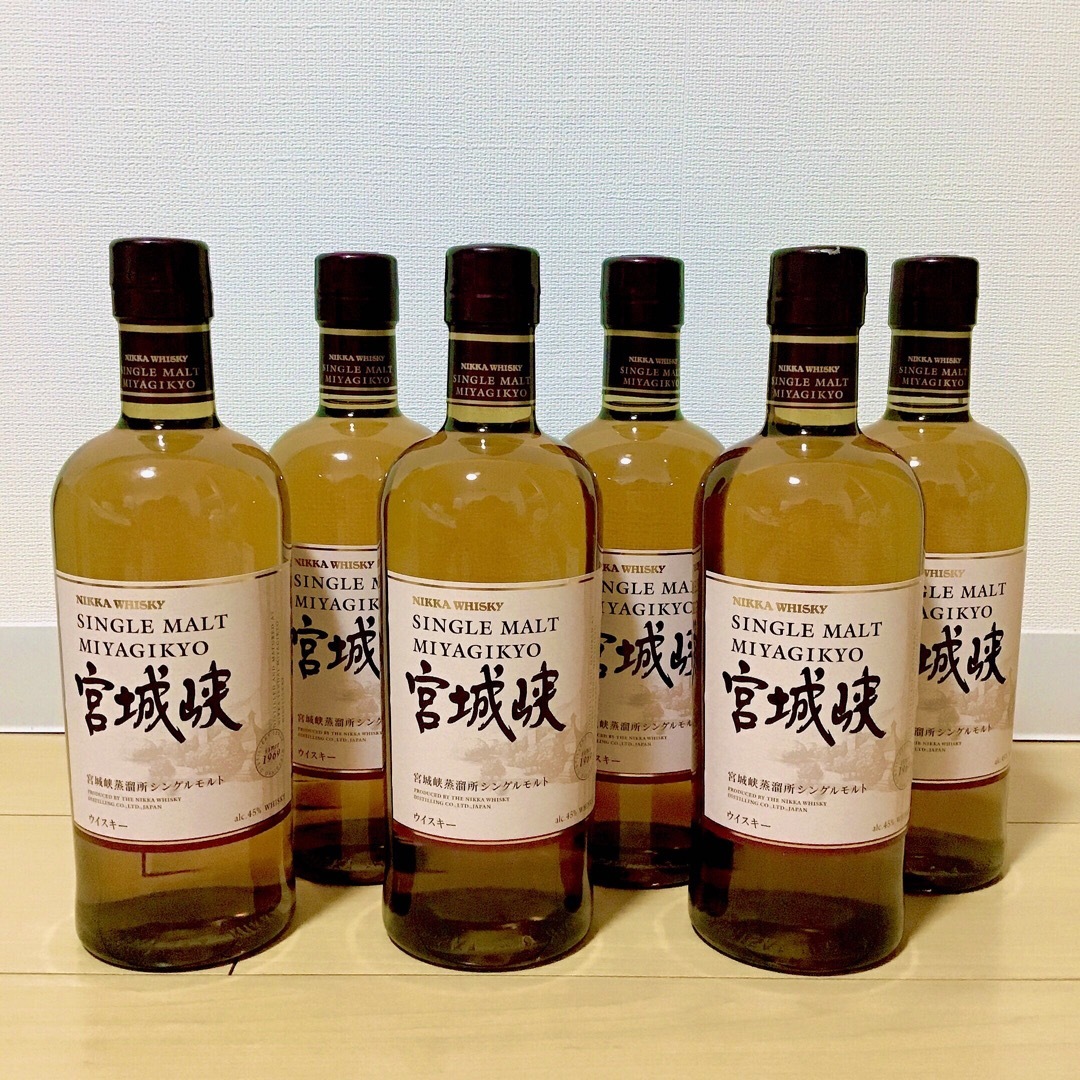 ニッカ 宮城峡 6本セット - ウイスキー