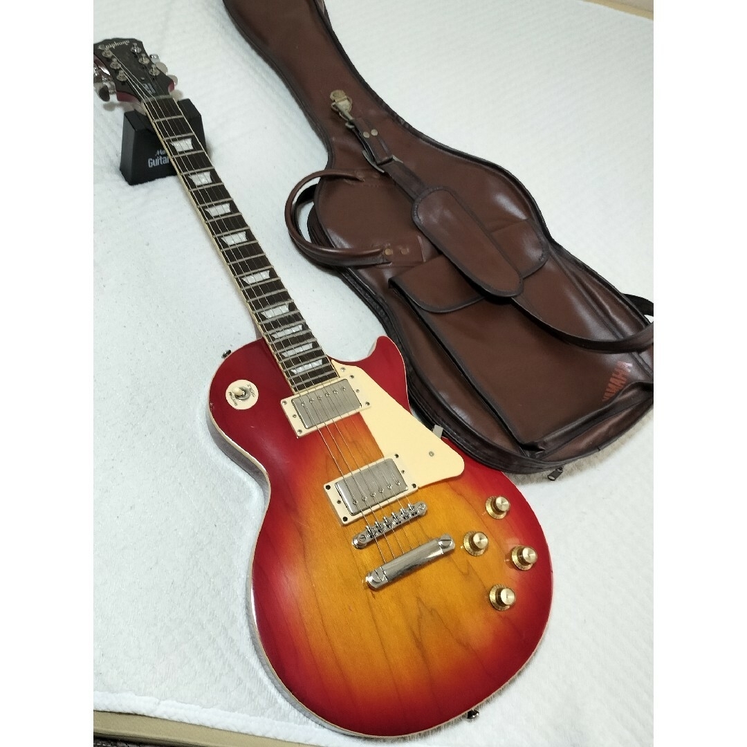 Epiphone レスポール プレーンTOP セットネック ケース 付き-