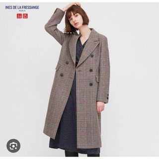 ユニクロ(UNIQLO)の【値下げ】ユニクロコートUNIQLO× INES DE LA FRESSANGE(チェスターコート)