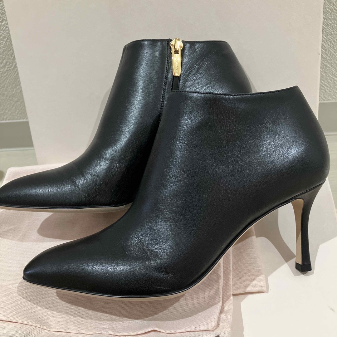 Sergio Rossi - 新品試着のみ セルジオロッシ 36.5 ショート ブーツ 黒
