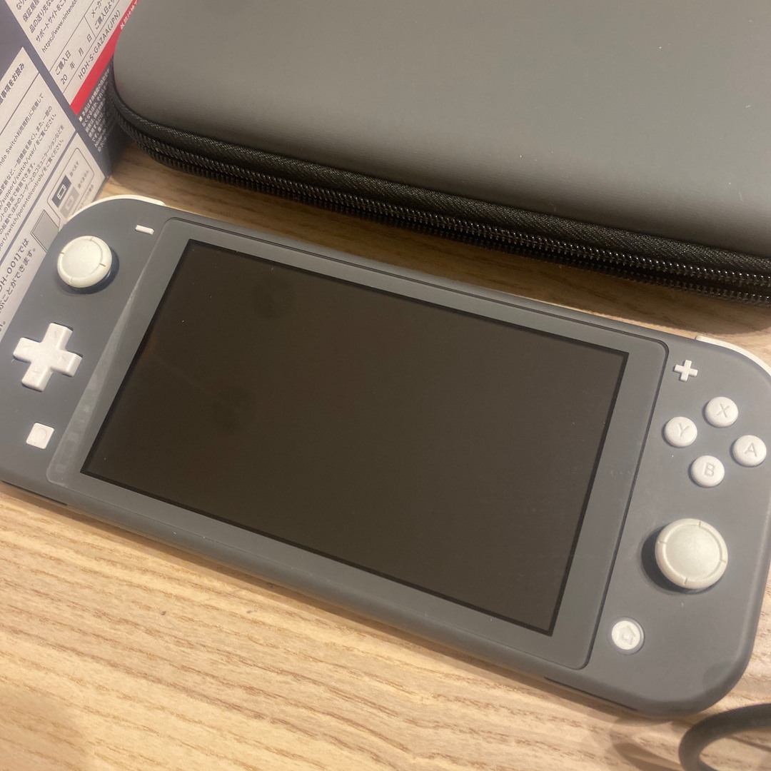 Nintendo Switch Liteグレー +ハードケース付き 5