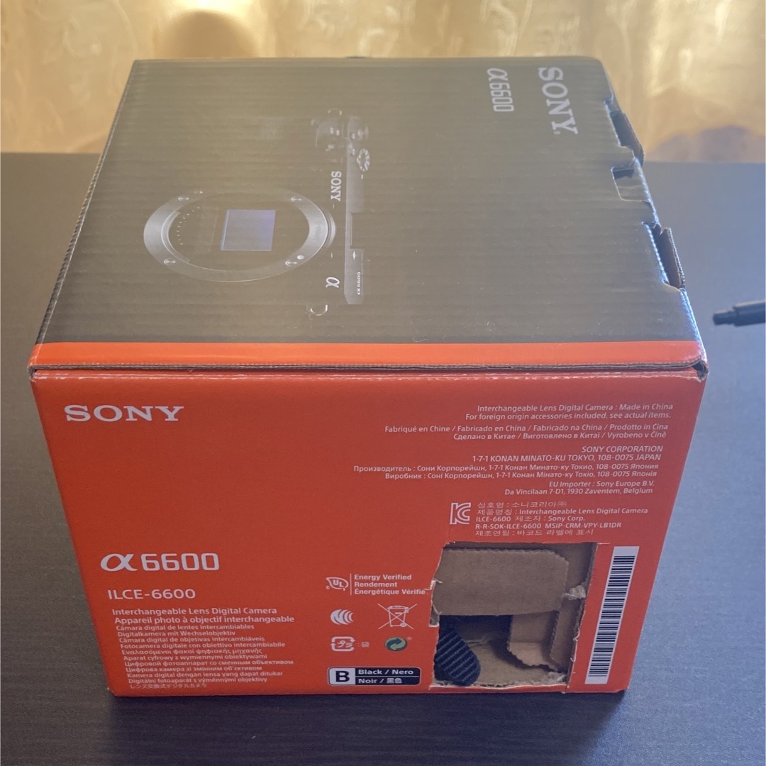 SONY(ソニー)のSony α6600 ボディ スマホ/家電/カメラのカメラ(ミラーレス一眼)の商品写真
