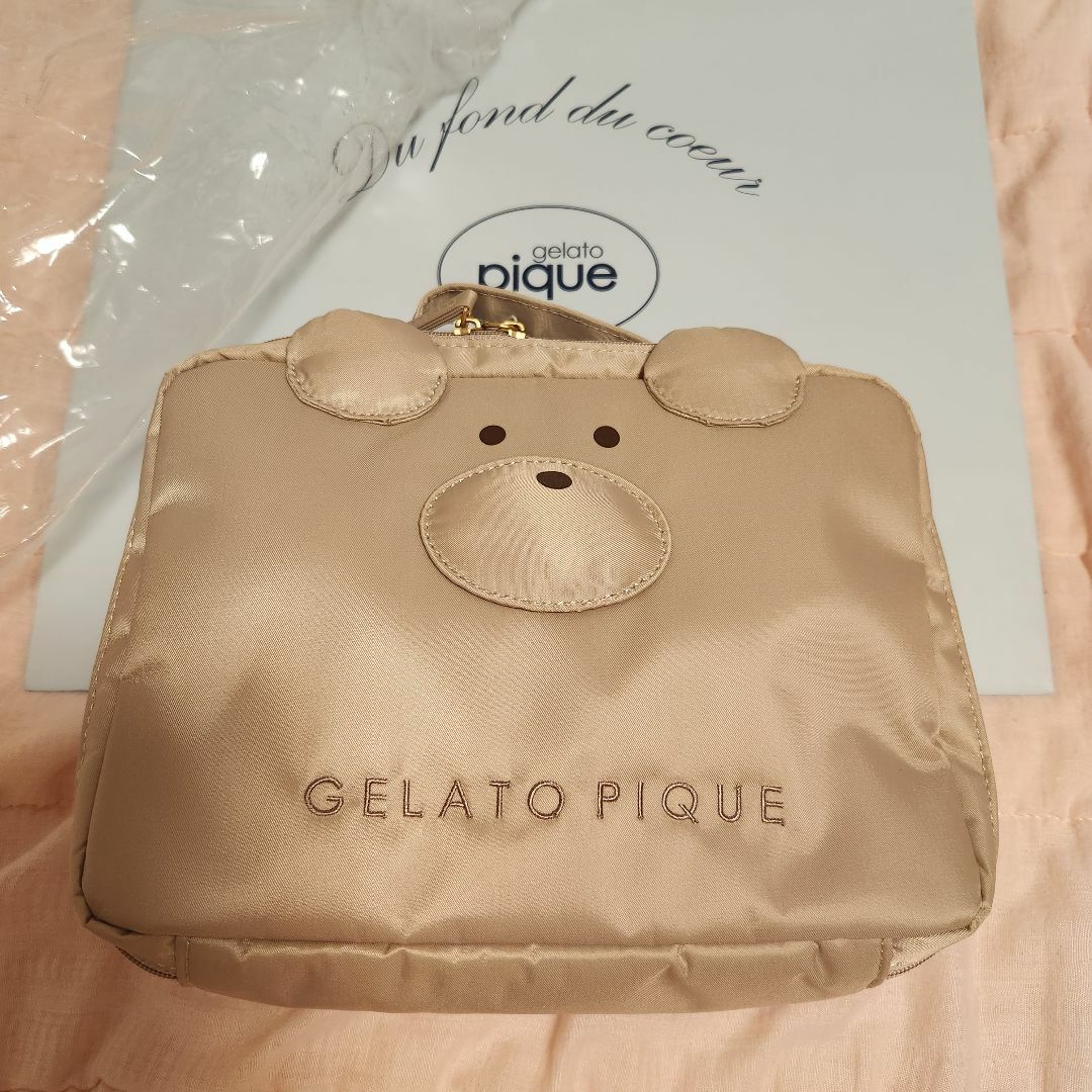 gelato pique(ジェラートピケ)のgelato pique ジェラートピケ　ベアポーチ　🐻 レディースのファッション小物(ポーチ)の商品写真