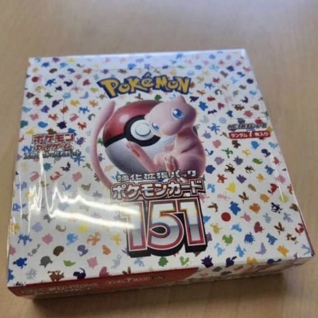 ポケモンカード 151 シュリンク付き　新品未開封 エンタメ/ホビーのトレーディングカード(Box/デッキ/パック)の商品写真