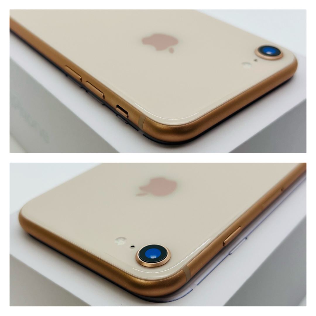 S 100% iPhone 8 Gold 256 GB SIMフリー 本体