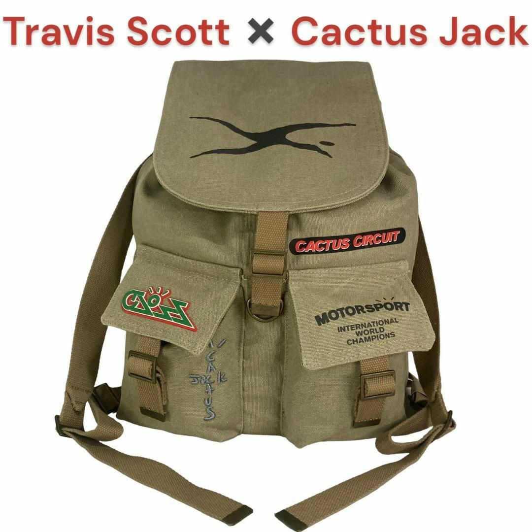 トラビススコット カクタスジャック 21SS CANVAS BACKPACK