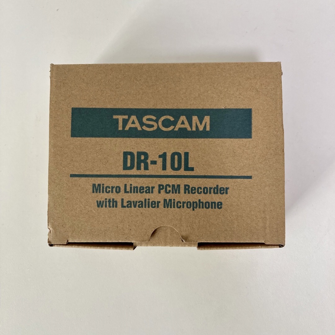 【ピンマイクレコーダー】TASCAM DR-10L