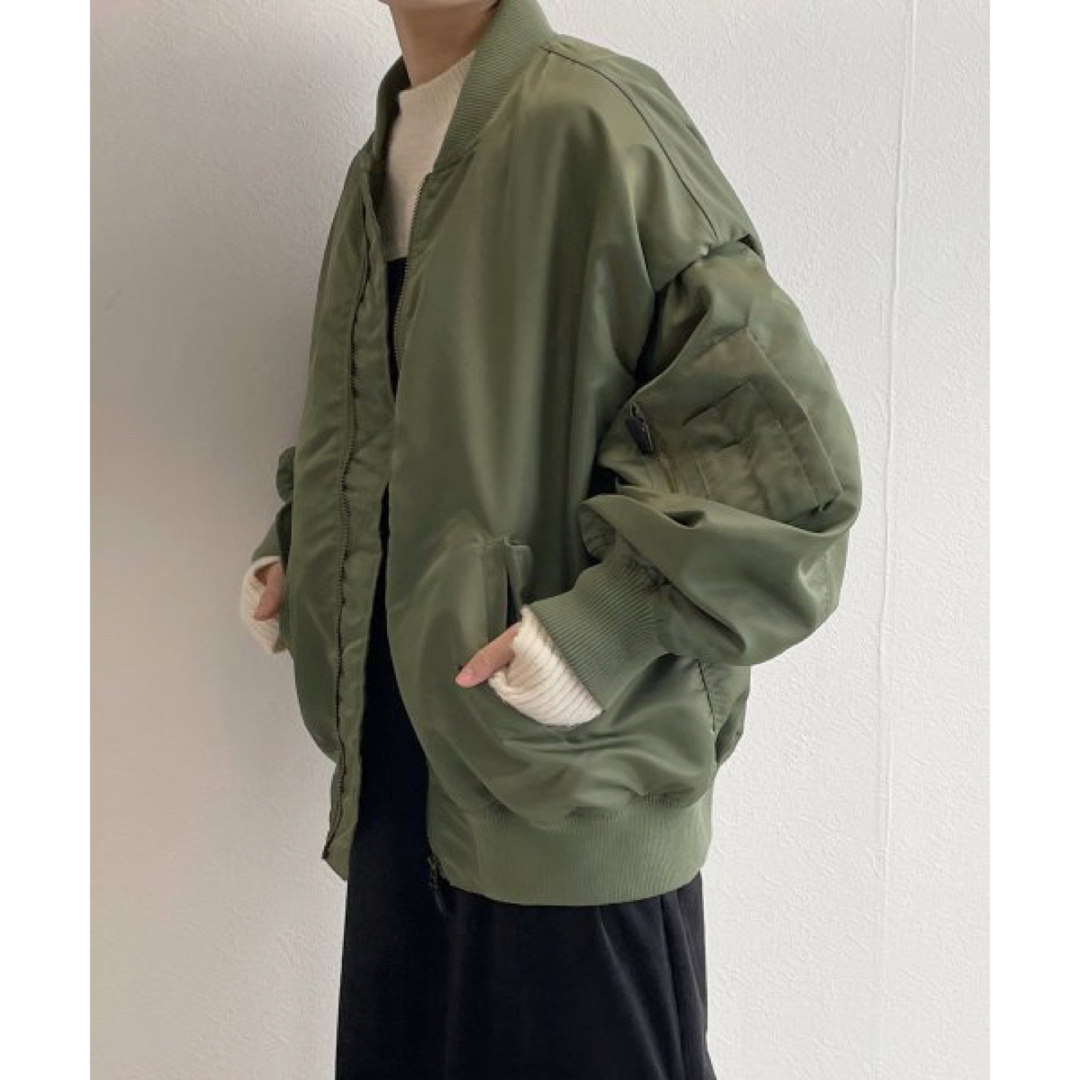 【w closet】新品 11880円 2WAY MA-1 アウター ベスト