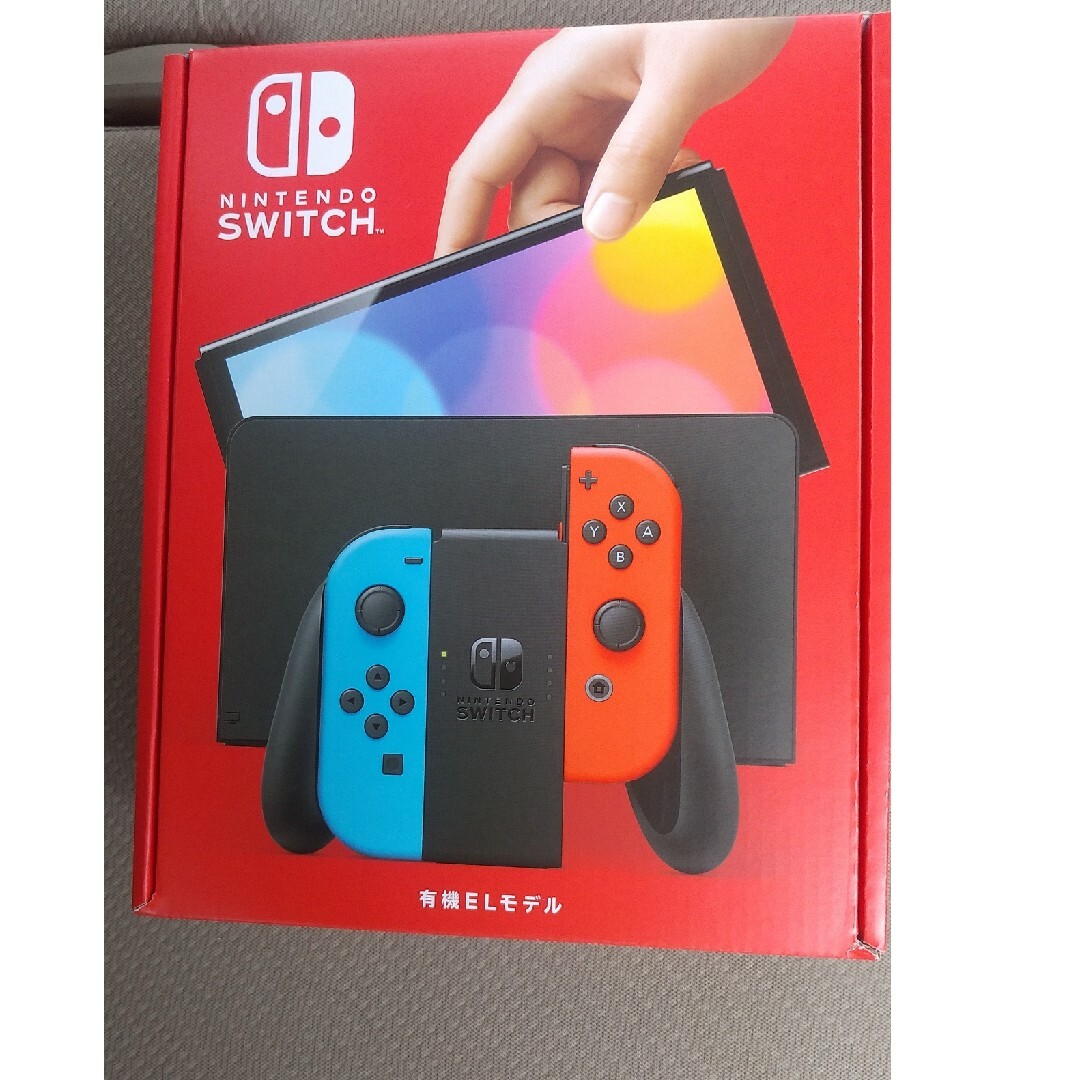 ゲームソフト/ゲーム機本体新品！Nintendo Switch 有機ELモデル