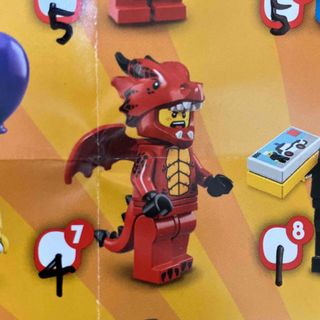 レゴ　ミニフィグ　レッドドラゴン　LEGO(キャラクターグッズ)