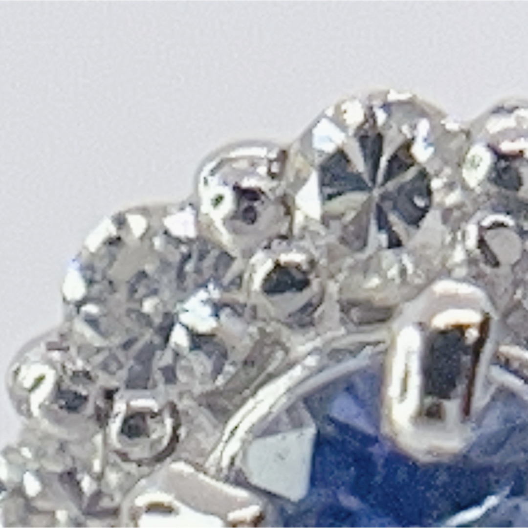 ベニトアイト ダイヤモンド pt950 プラチナ ピアス