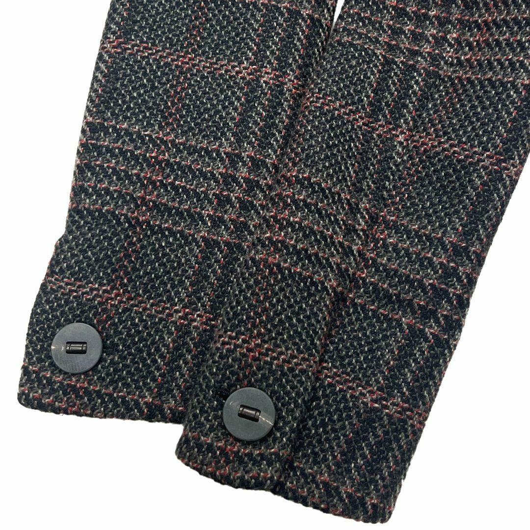 PRADA プラダ コート アンゴラ チェック レディース 40 M-www