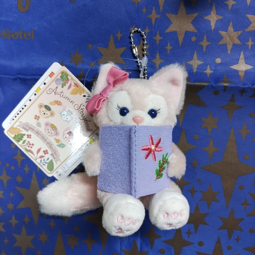 ダッフィー(ダッフィー)のリーナベル ぬいぐるみチャーム★オータムストーリーブック エンタメ/ホビーのおもちゃ/ぬいぐるみ(ぬいぐるみ)の商品写真