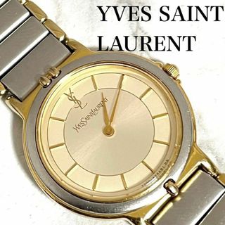 イヴサンローラン(Yves Saint Laurent)の稼動品　イヴサンローラン　YSL コンビカラー　腕時計　2針(腕時計)