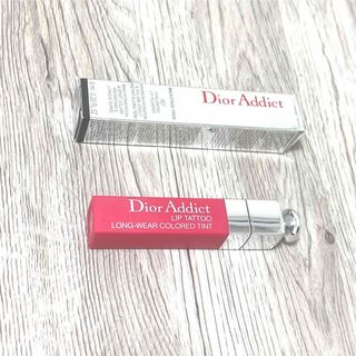 ディオール(Dior)の【値下げ】Dior アディクトリップティント761 ナチュラルチェリー(口紅)