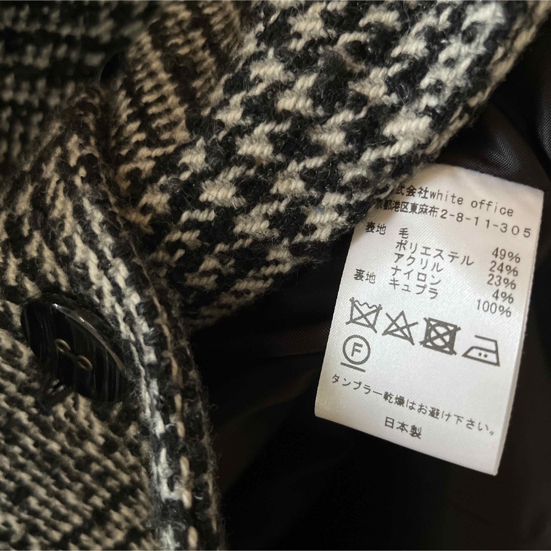 DEUXIEME CLASSE(ドゥーズィエムクラス)の専用◇Deuxieme Classe 購入ADAM GRENCHECK COAT レディースのジャケット/アウター(ロングコート)の商品写真