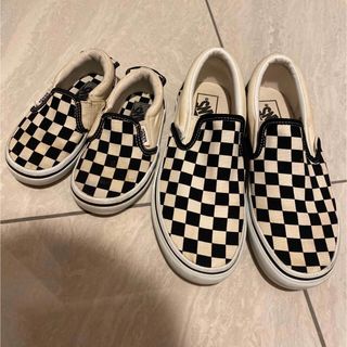 ヴァンズ(VANS)のvans スリッポン16センチ(スリッポン)