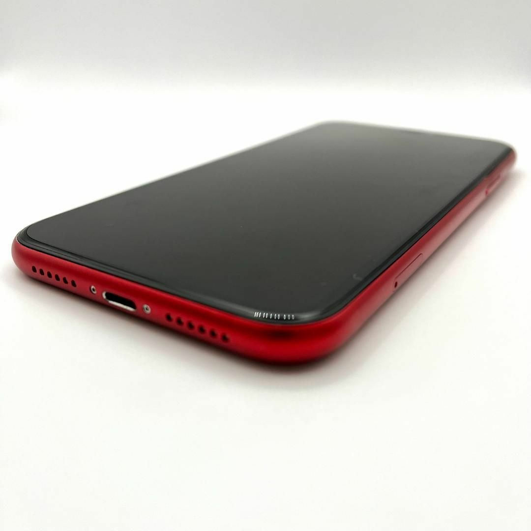Apple - iPhone11 red 256GB SIMフリー バッテリー新品 本体 美品の