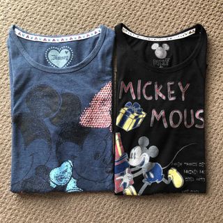 ディズニー(Disney)のディズニーTシャツ2枚セット(Tシャツ(半袖/袖なし))