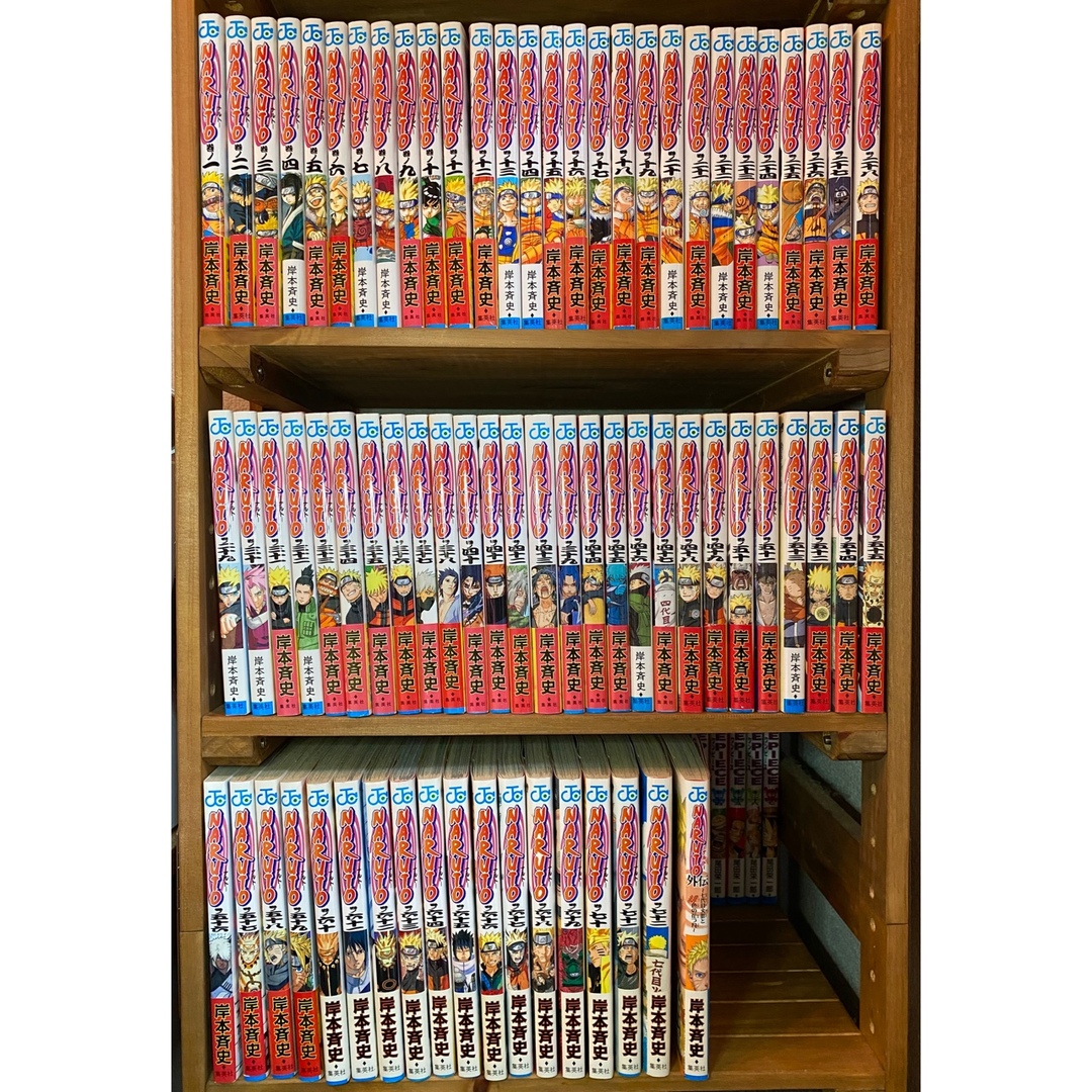 エンタメホビーＮＡＲＵＴＯ （ナルト）１〜７２　全巻 ＋ 外伝　セット