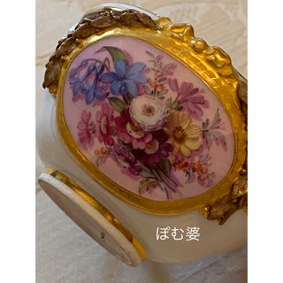 マイセン(MEISSEN)の★追加画像【古マイセン】カップ&ソーサー／エナメル彩「天馬と天女」(食器)