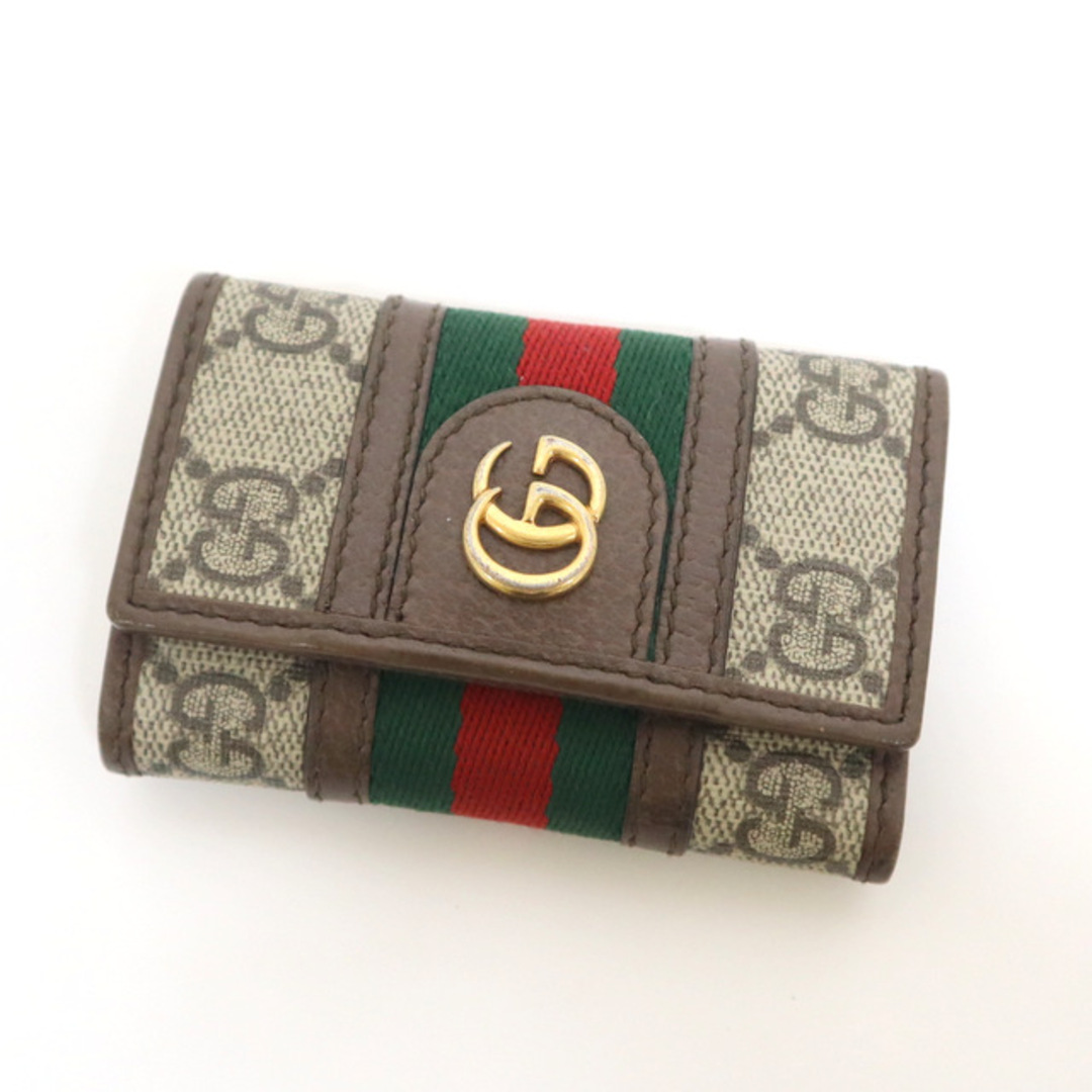 GUCCI】グッチ オフディア GGスプリーム シェリーライン レザー GUCCI】グッチ オフディア GGスプリーム シェリーライン レザー