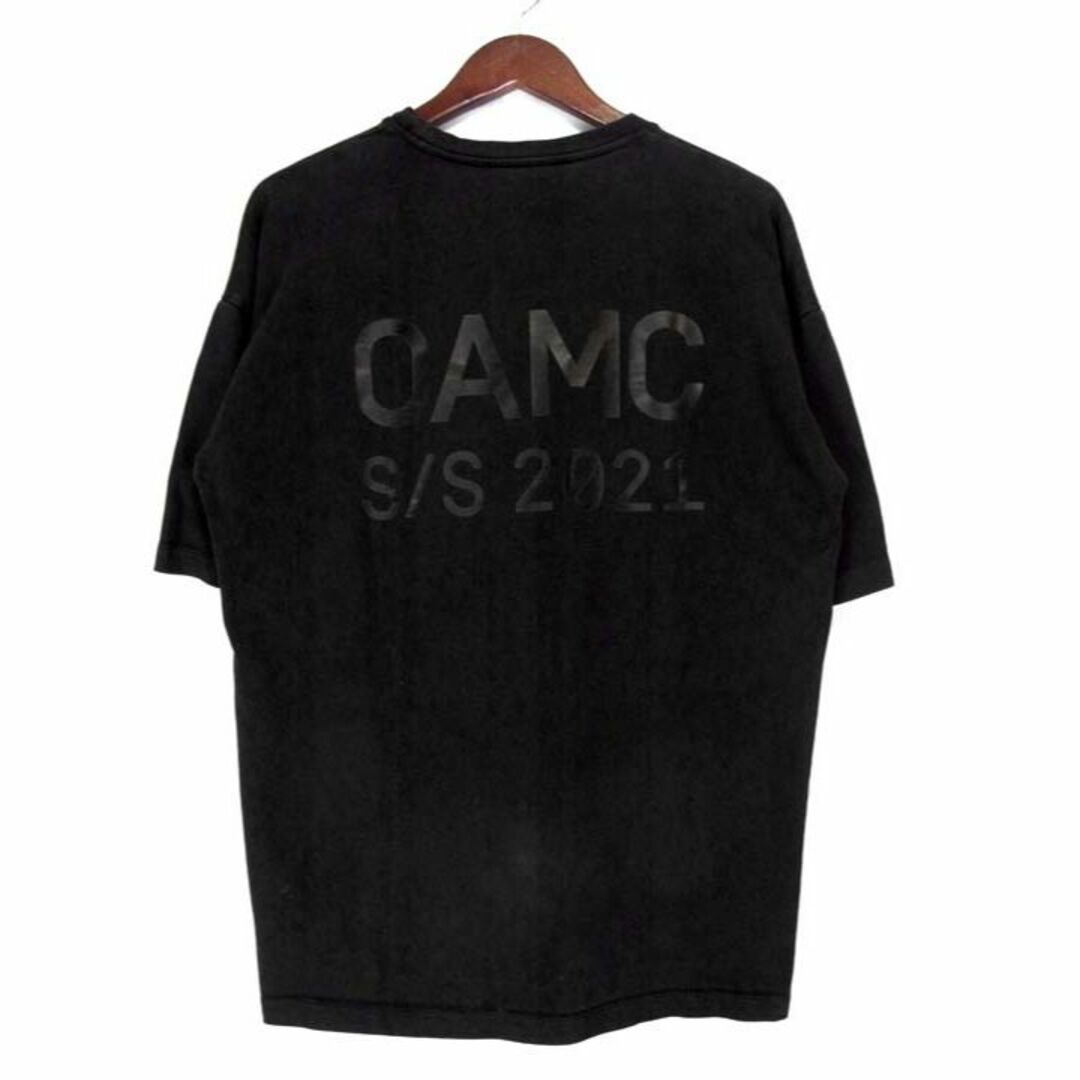 オーエーエムシー OAMC ■ バックロゴ ハードコットン オーバーサイズド Tシャツ